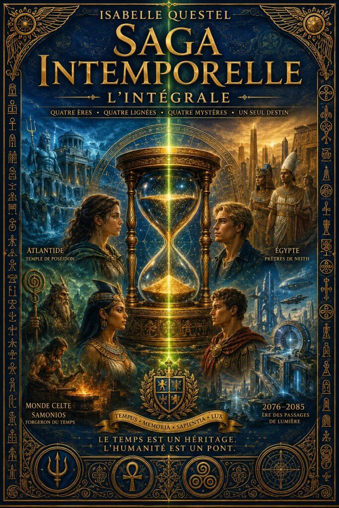 Couverture d’ouvrage : Saga intemporelle l'intégrale